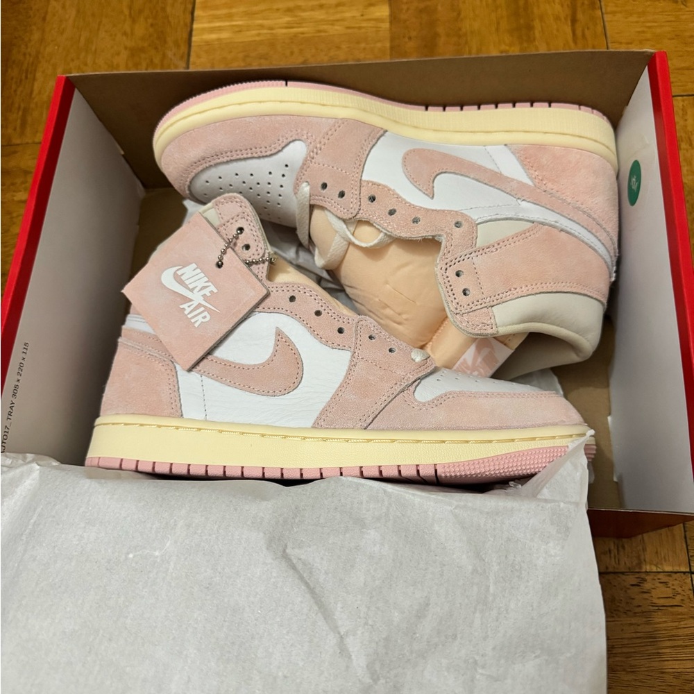 Nike Air Jordan 1s - White Muslin Sail
